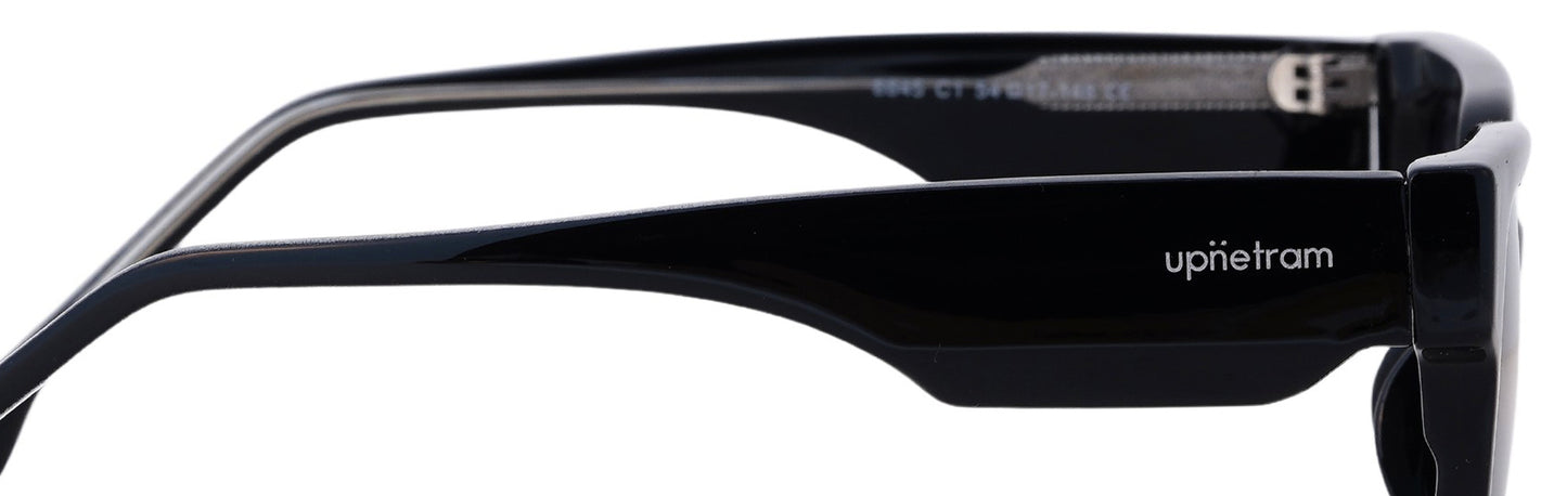 UP8845-C1-Handmade Bio Acetate-Midnight Black