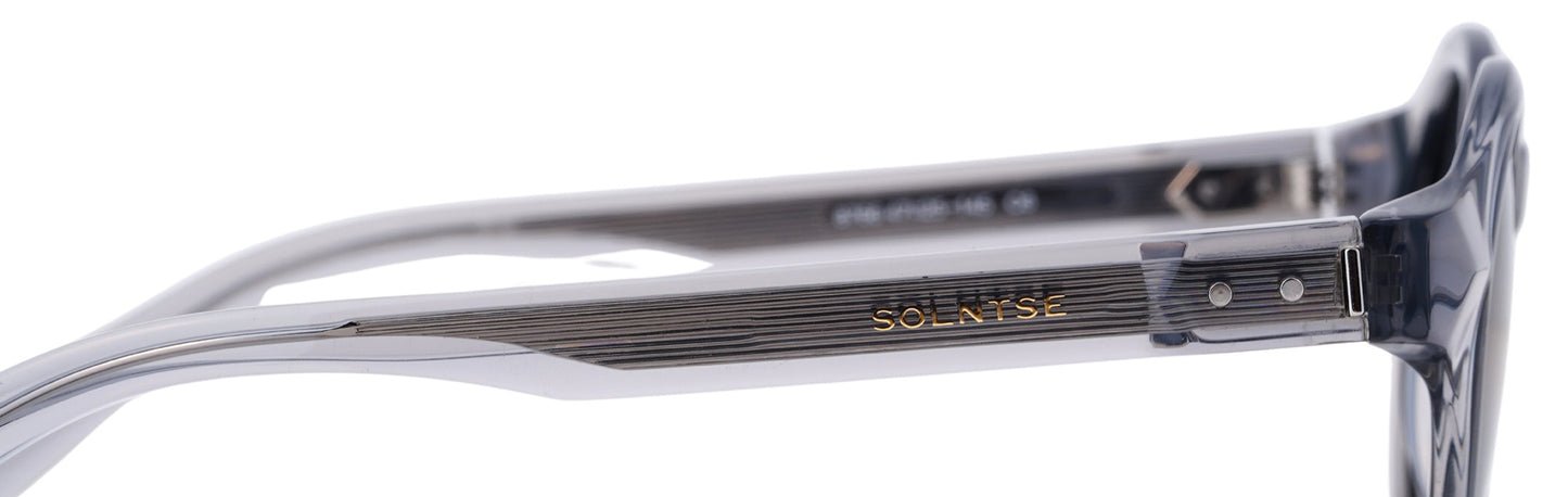 ST8766-C6-Handmade Bio Acetate-Crystal Smoke