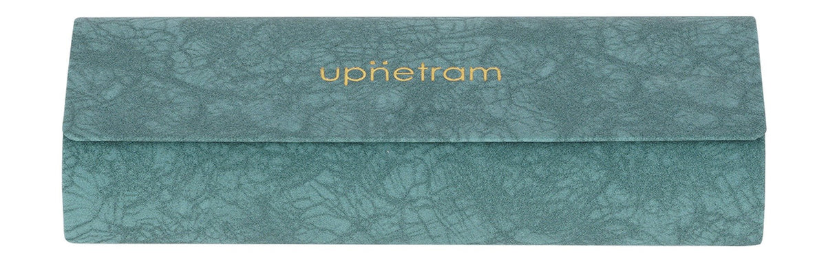 UP5206-C1-Handmade Mix Material-Carbon Navy - glassesbyahana.com