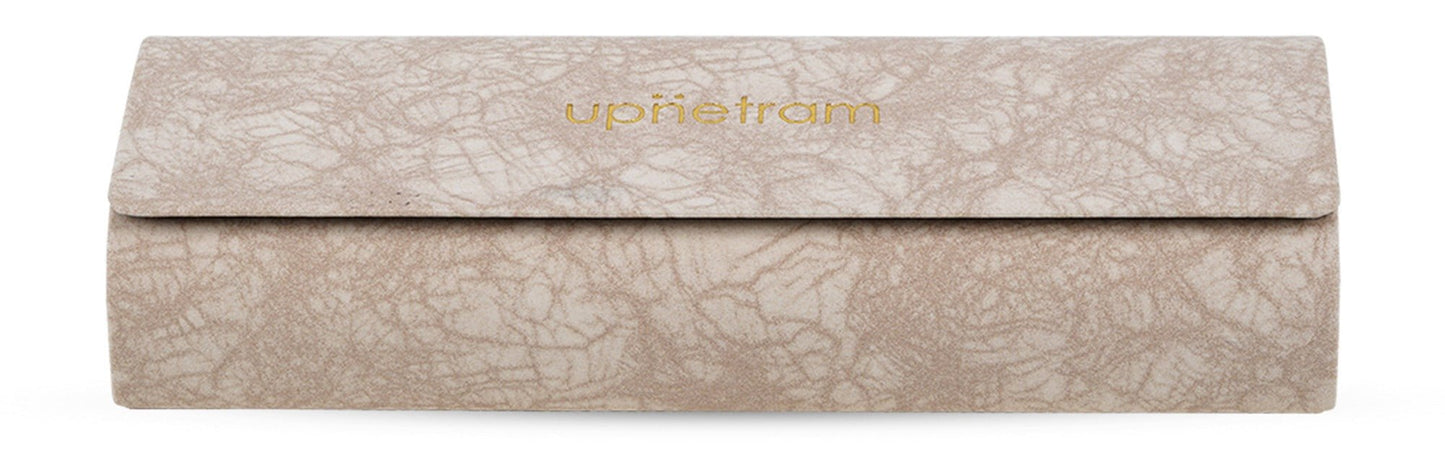 UP98117-C4-Handmade Mix Material-Champagne Blush - glassesbyahana.com