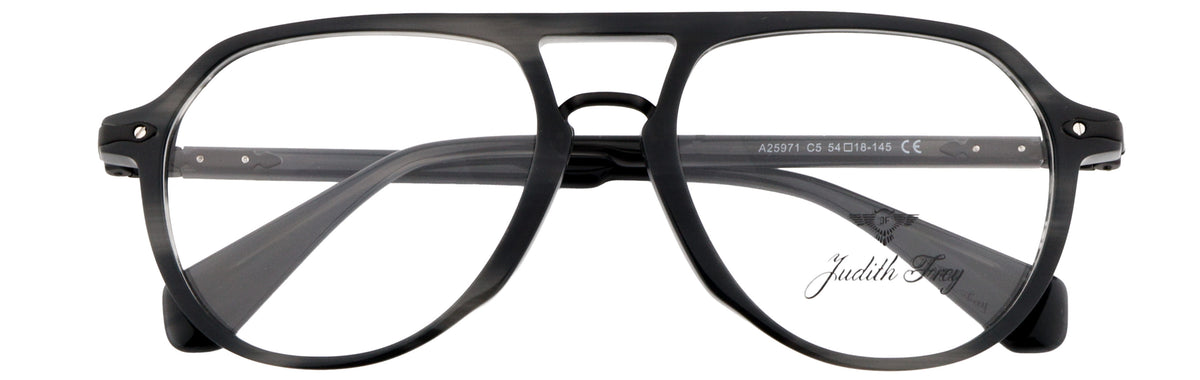 JF25971-C5-Handmade Bio Acetate-Translucent Grey