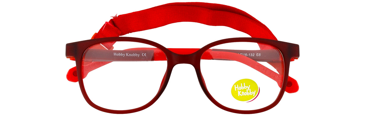 HK608-C5-Handmade Mix Material-Crimson Red