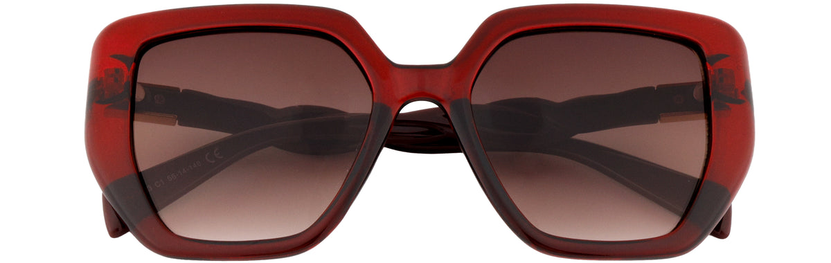 UP25903-C1-Handmade Mix Material-Scarlet Red