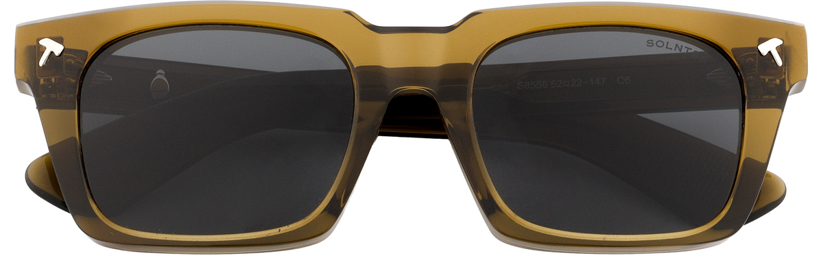 ST8556-C6-Handmade Bio Acetate-Translucent Green