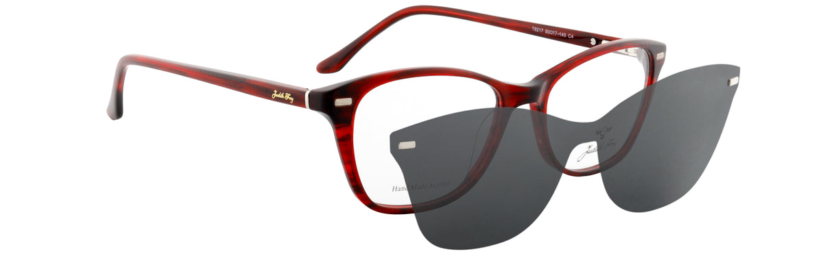 JF9217-C4-Handmade Bio Acetate-Scarlet Red