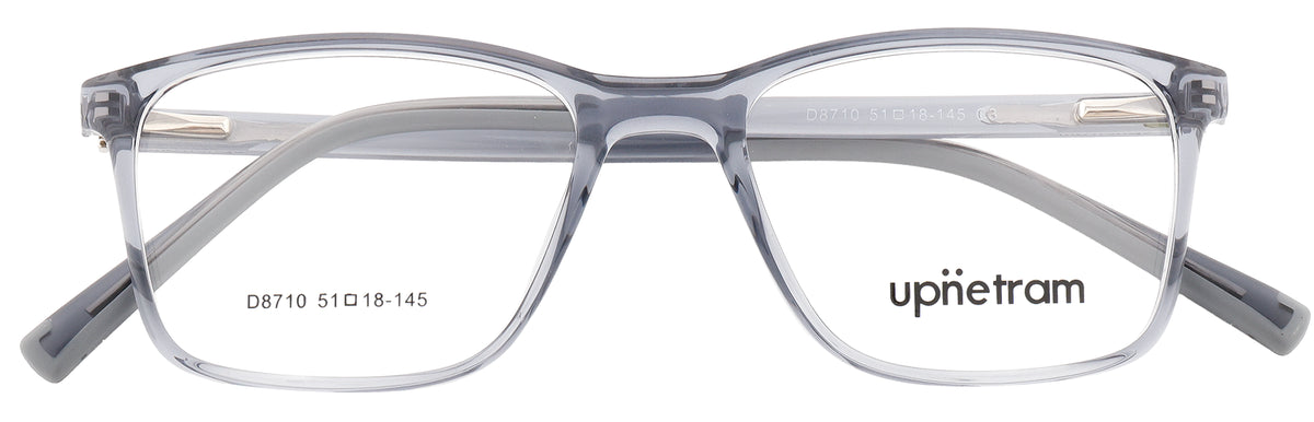 UP8710-C3-Handmade Mix Material-Translucent Grey
