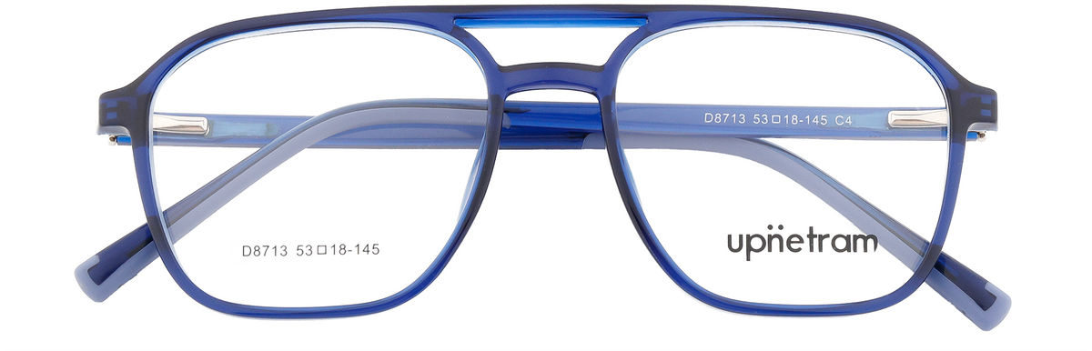UP8713-C4-Handmade Mix Material-Artic Blue
