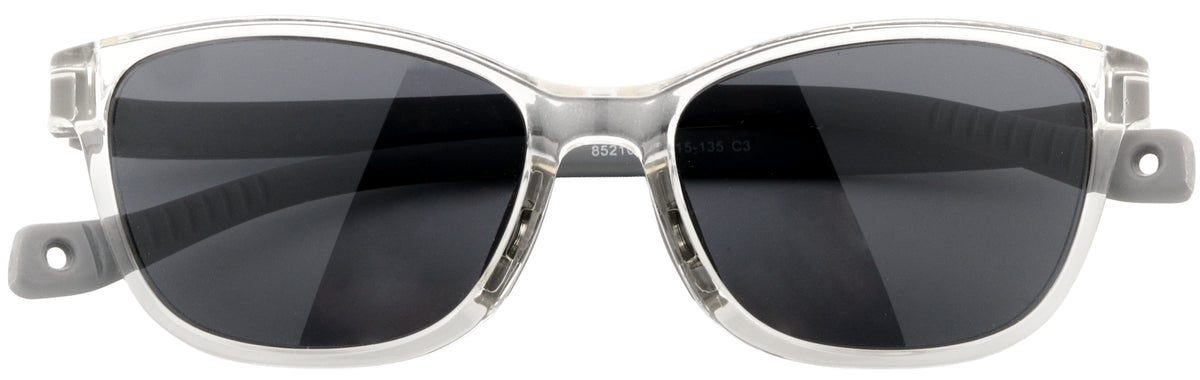 HK85210-C3-Handmade Mix Material-Translucent Grey