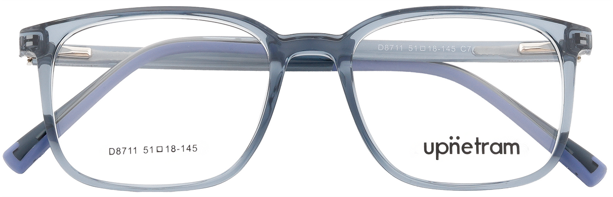 UP8711-C7-Handmade Mix Material-Glacier Blue