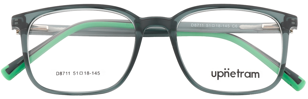 UP8711-C6-Handmade Mix Material-Pine Green
