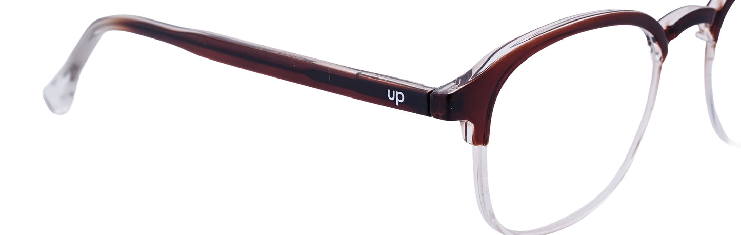 UP25018-C2-Handmade Mix Material-Havana Brown