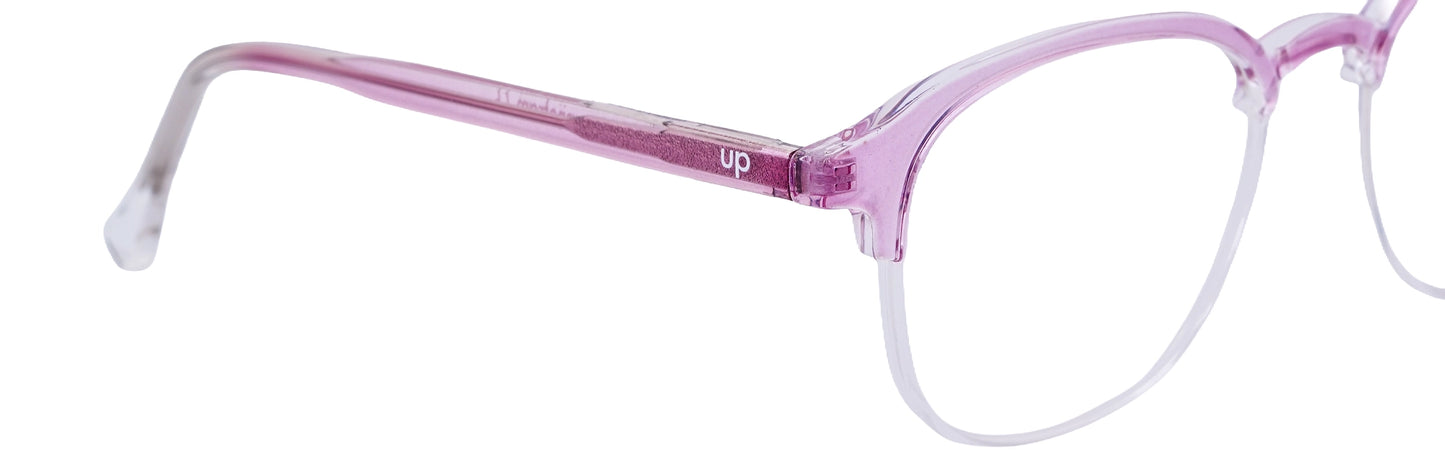 UP25018-C3-Handmade Mix Material-Translucent Pink