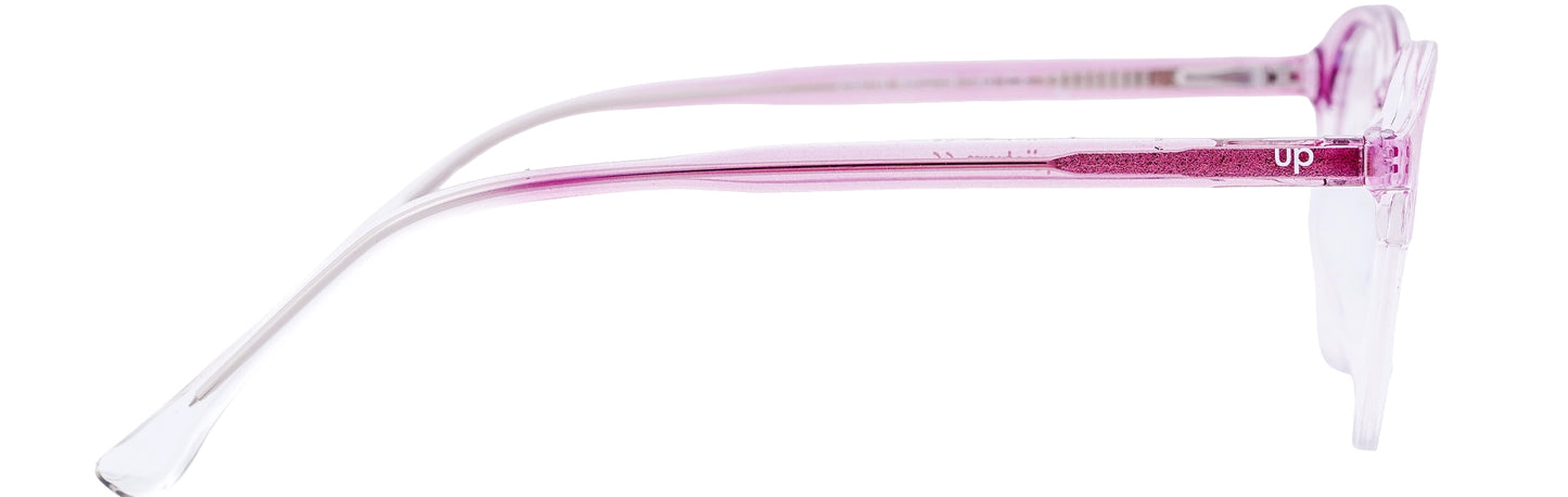 UP25018-C3-Handmade Mix Material-Translucent Pink