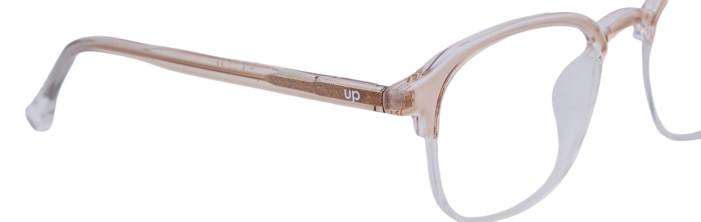 UP25018-C5-Handmade Mix Material-Translucent Gold