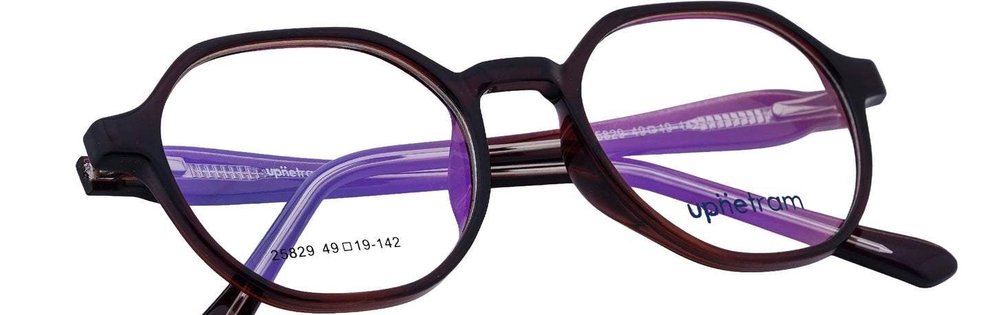 UP25829-C2-Handmade Mix Material-Havana Brown