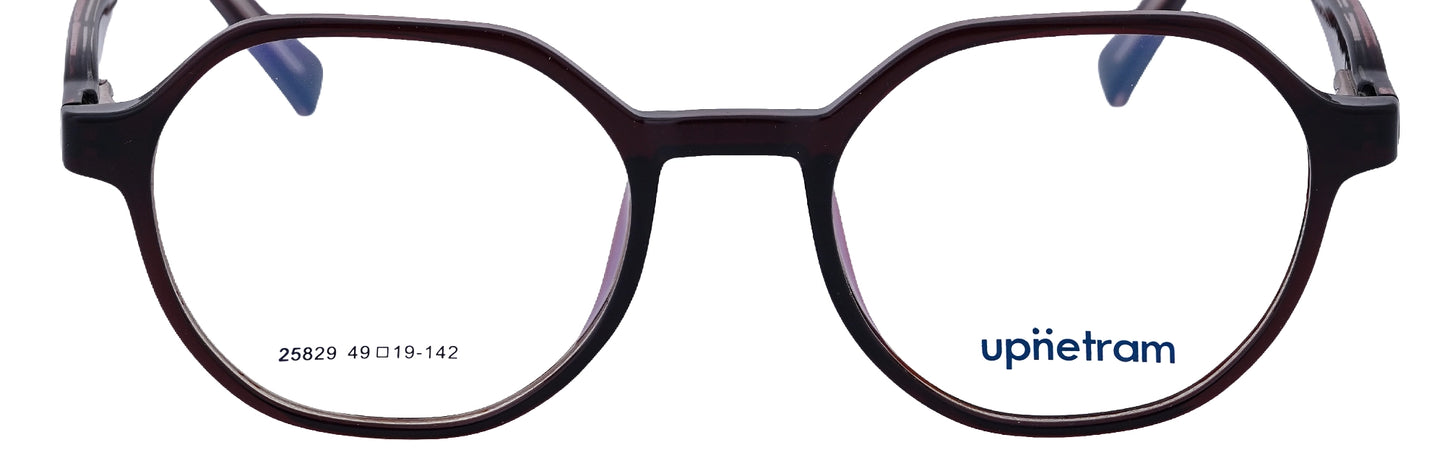 UP25829-C2-Handmade Mix Material-Havana Brown