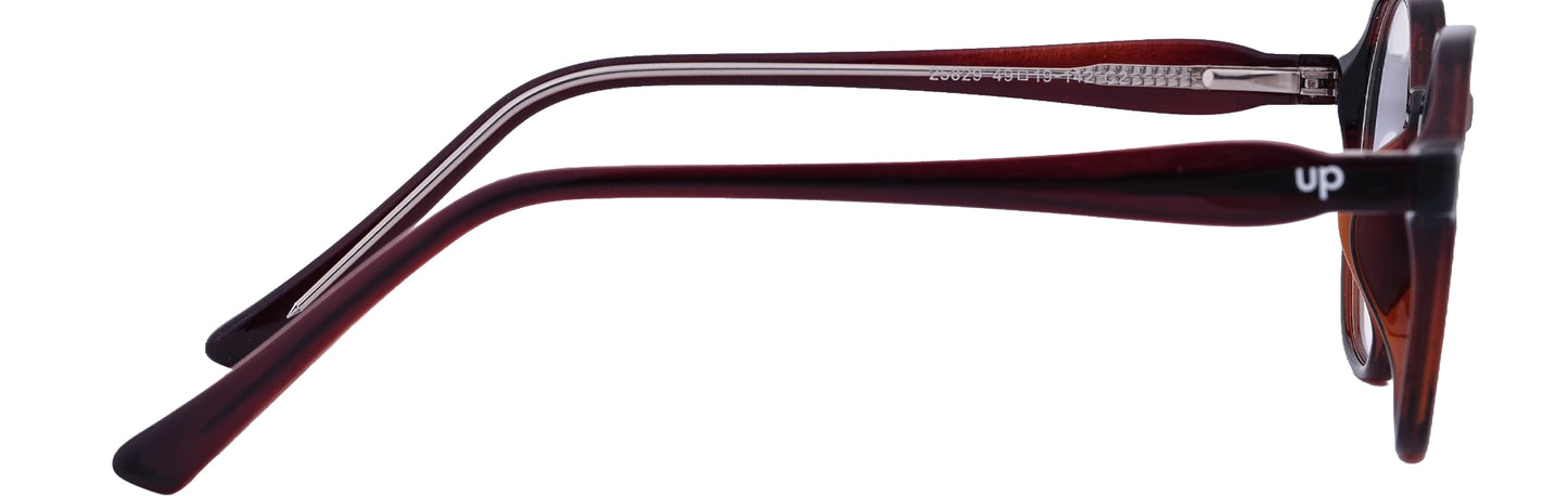 UP25829-C2-Handmade Mix Material-Havana Brown