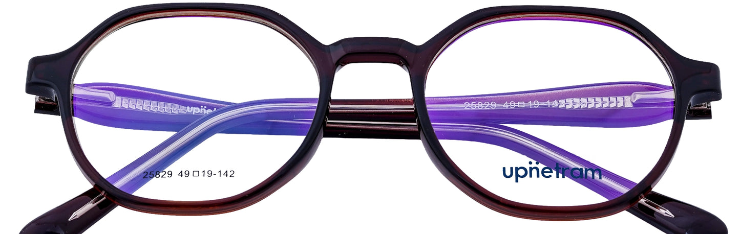 UP25829-C2-Handmade Mix Material-Havana Brown