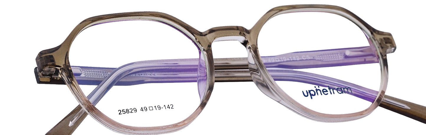 UP25829-C5-Handmade Mix Material-Crystal Green