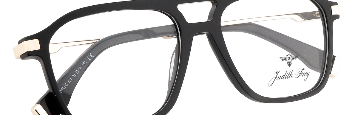 JF26905-C1-Handmade Bio-Acetate-Midnight Black