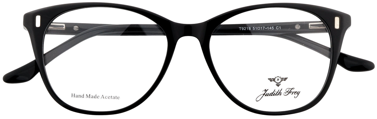 JF9218-C1-Handmade Bio Acetate-Midnight Black