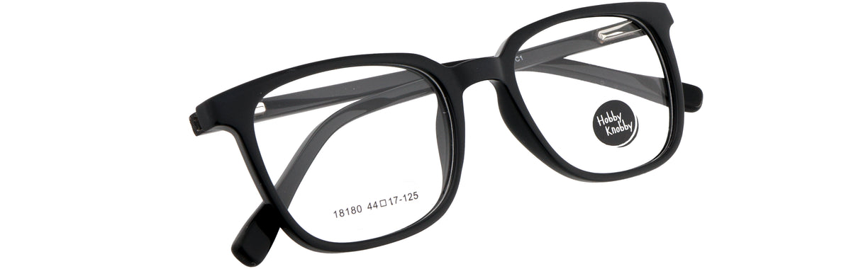 HK18180-C1-Handmade Mix Material-Midnight Black