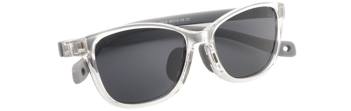 HK85210-C3-Handmade Mix Material-Translucent Grey