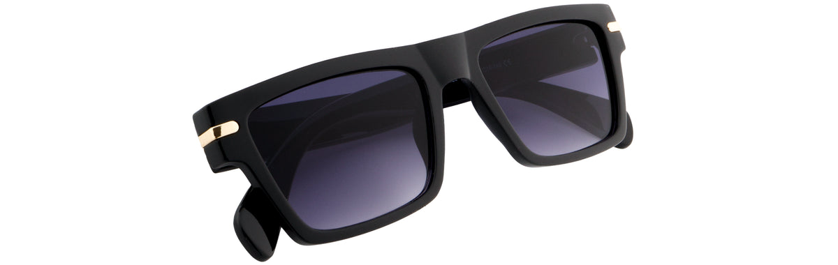 UP23501-C1-Handmade Mix Material-Midnight Black