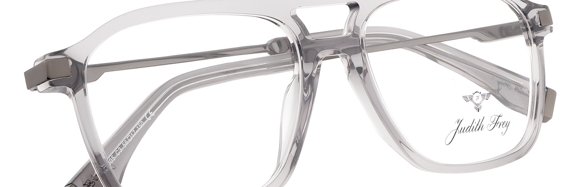 JF26905-C3-Handmade Bio-Acetate-Translucent Grey