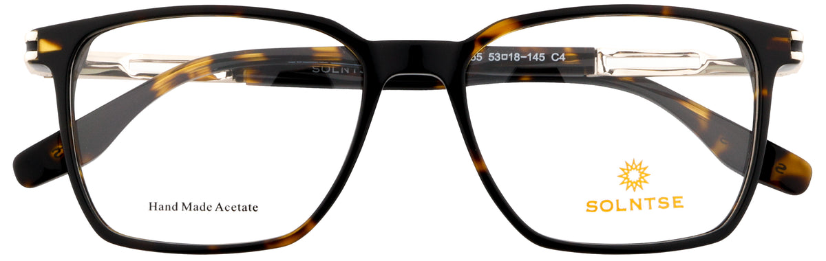 ST9755-C4-Handmade Bio Acetate-Camouflage Yellow