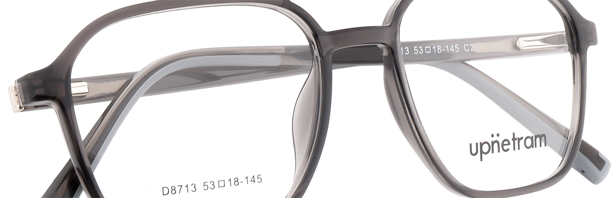 UP8713-C2-Handmade Mix Material-Smokey Grey