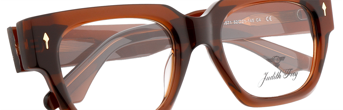 JF1571-C4-Handmade Bio-Acetate-Honey Glaze