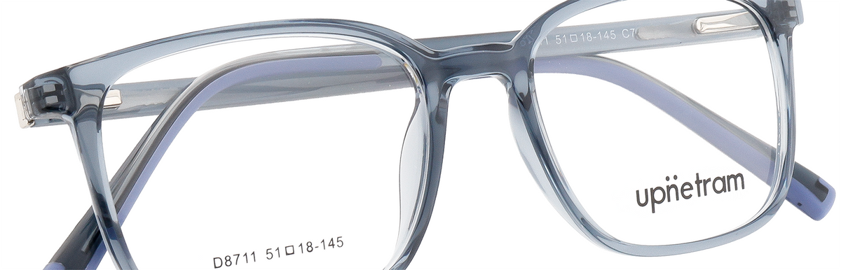 UP8711-C7-Handmade Mix Material-Glacier Blue