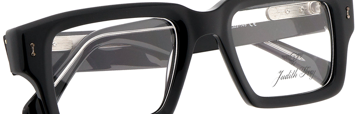 JF25916-C1-Handmade Bio Acetate-Midnight Black
