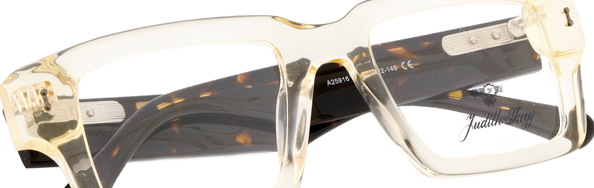 JF25916-C5-Handmade Bio Acetate-Crystal Yellow