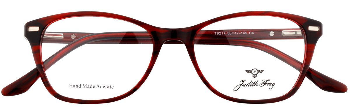 JF9217-C4-Handmade Bio Acetate-Scarlet Red