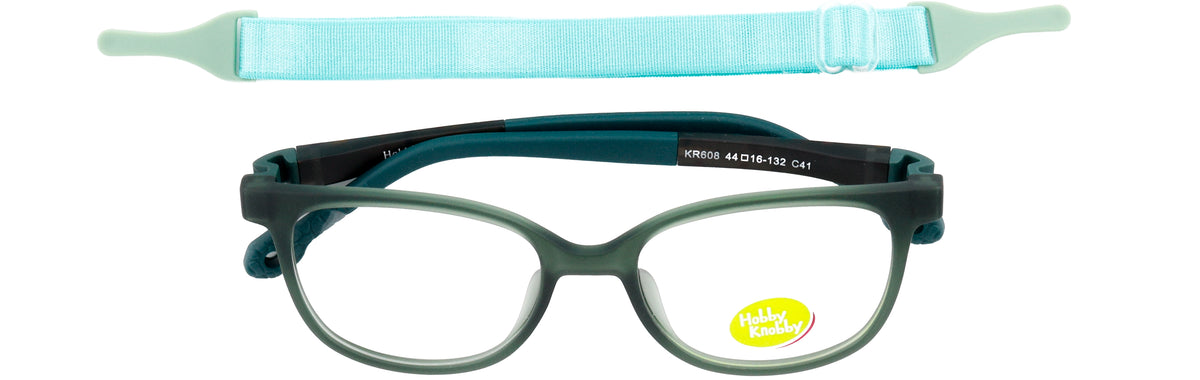 HK608-C41-Handmade Mix Material-Sea Green