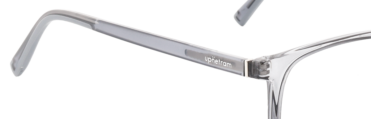 UP8711-C3-Handmade Mix Material-Translucent Grey