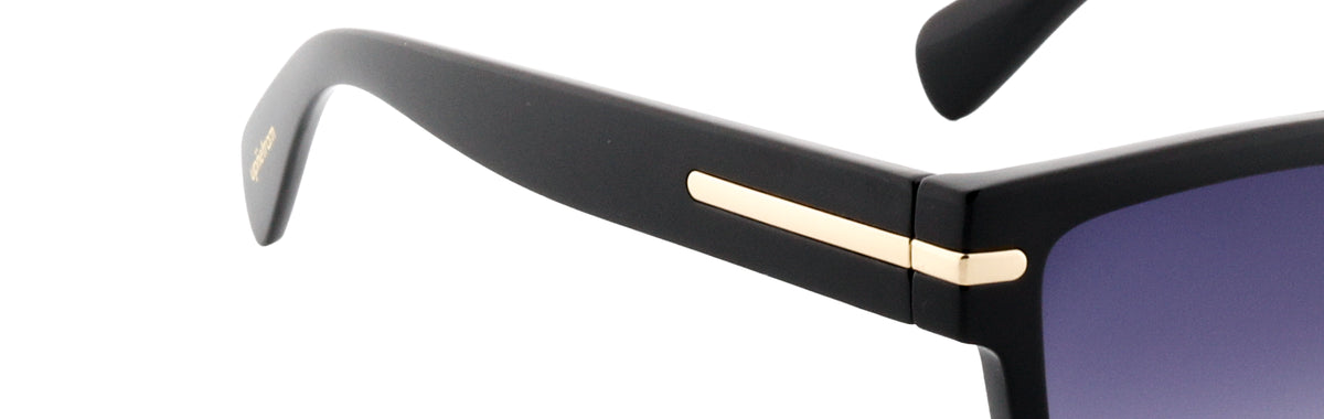 UP23501-C1-Handmade Mix Material-Midnight Black