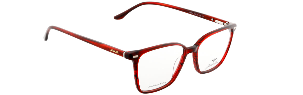 JF9220-C3-Handmade Bio Acetate-Scarlet Red