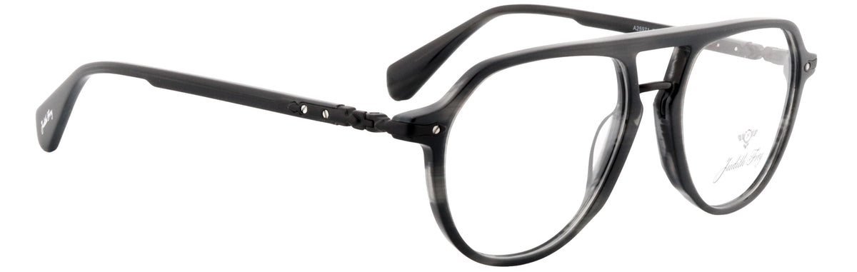 JF25971-C5-Handmade Bio Acetate-Translucent Grey