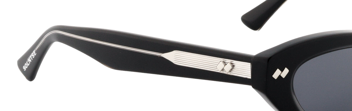 ST1636-C2-Handmade Bio Acetate-Raven Black