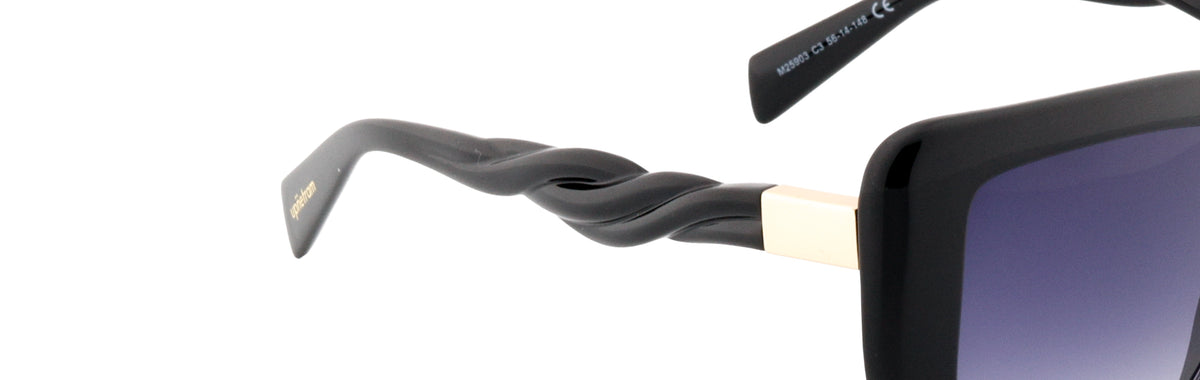 UP25903-C3-Handmade Mix Material-Midnight Black