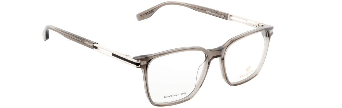 ST9755-C6-Handmade Bio Acetate-Translucent Grey