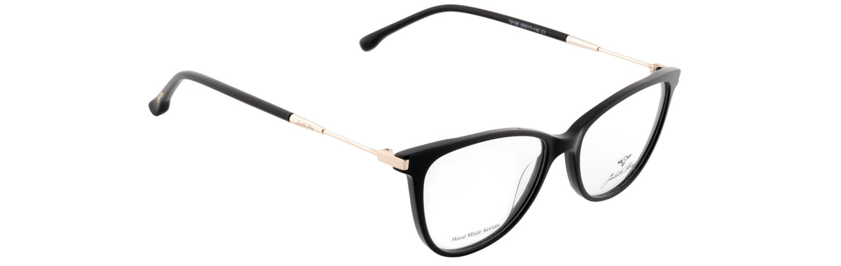 JF9196-C1-Handmade Bio Acetate-Midnight Black