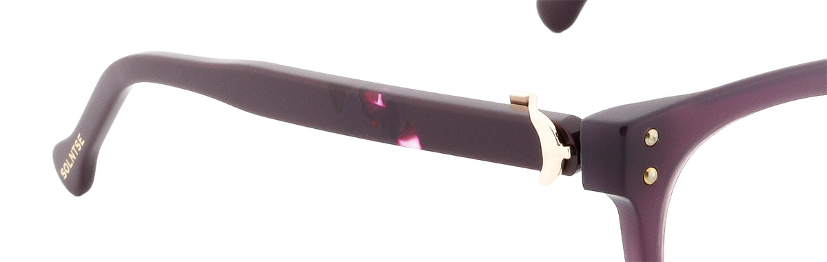 ST8013-C3-Handmade Bio Acetate-Plum Purple