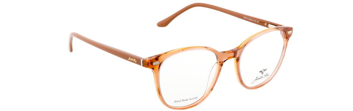 JF9216-C3-Handmade Bio Acetate-Translucent Amber
