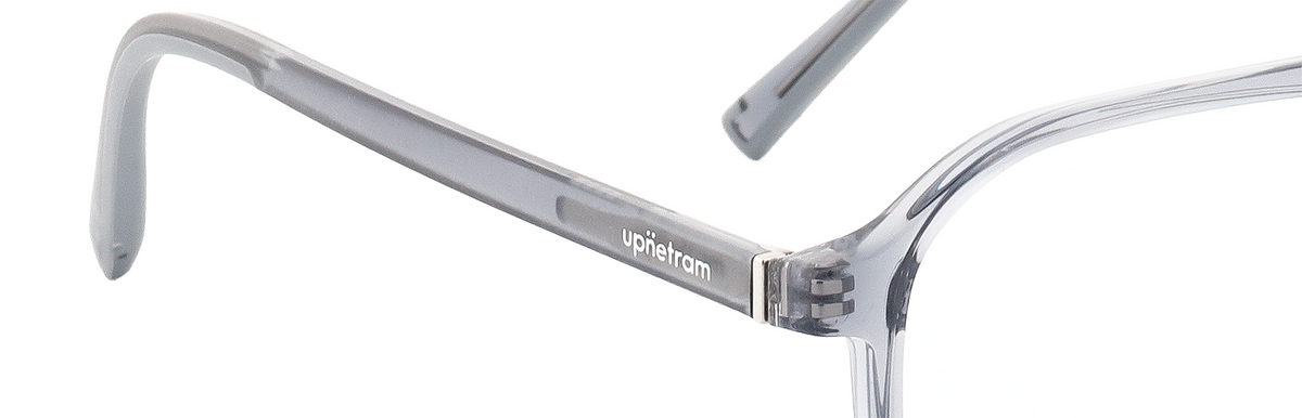 UP8713-C3-Handmade Mix Material-Translucent Grey