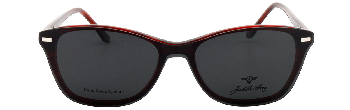 JF9217-C4-Handmade Bio Acetate-Scarlet Red