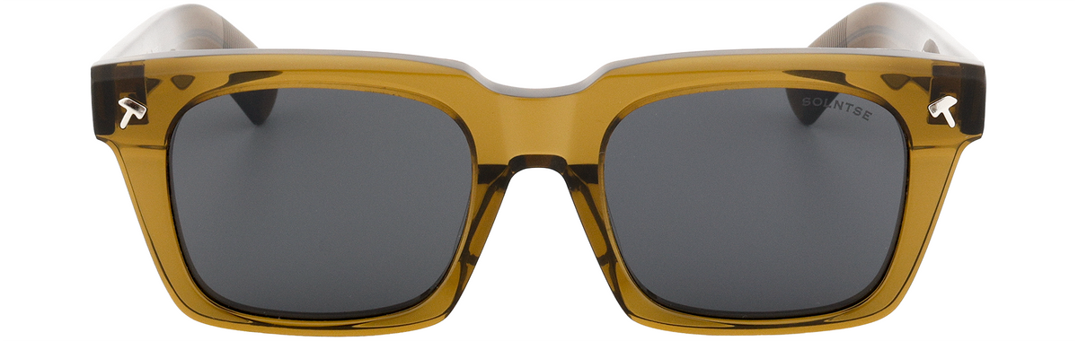 ST8556-C6-Handmade Bio Acetate-Translucent Green